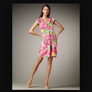 Lilly Pulitzer Hotty Pink First Impression Dress