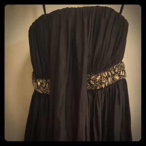 NEW ALL SAINTS LEOLA SILK EMBELLISHED DRESS SZ 10