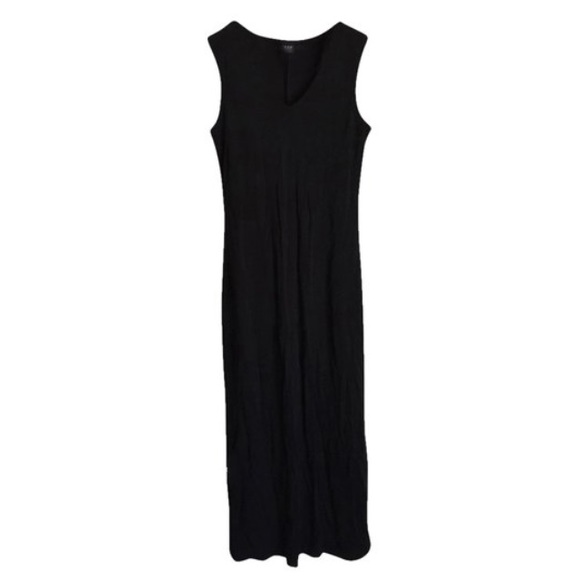 Gap black long dress