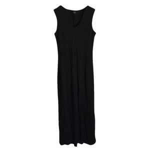 Gap black long dress
