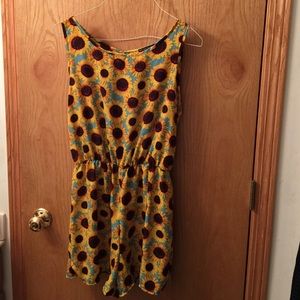 Sunflower romper.