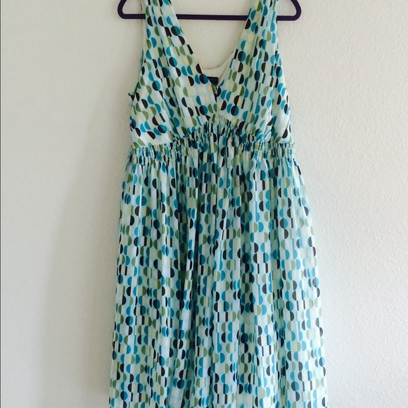 Blue Sage Sleeveless Dress
