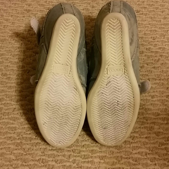 Bucco Blue Tie Dye Sneaker Wedges 8.5 - Picture 4 of 4