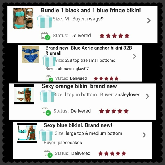 LAST SMALL boho fringe bandeau bikini set, white - Picture 2 of 2