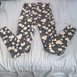 cute flower legging