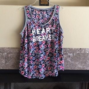 Floral Heartbreaker Tee.