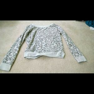 Leopard print sweater