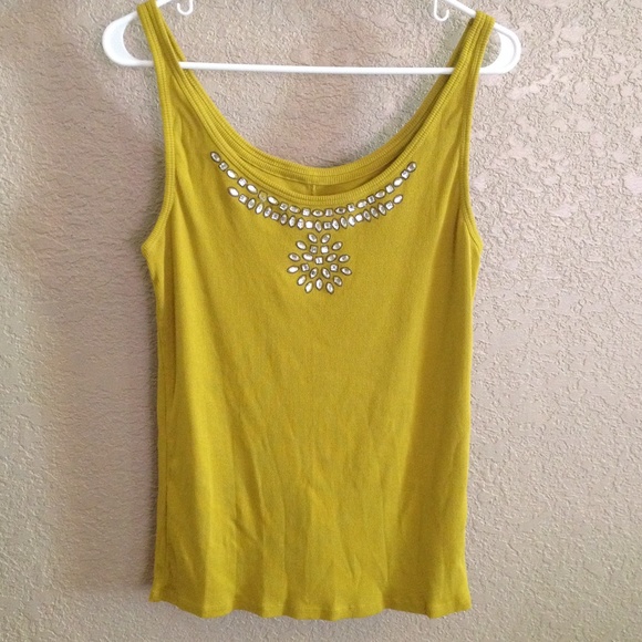Goldenrod Embellished Tank