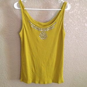 Goldenrod Embellished Tank
