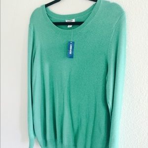 Old Navy Green, Long Sleeved Sweater