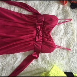 Fuchsia formal dress