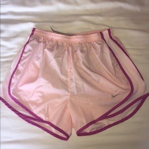 Pink Nike Dri-fit shorts