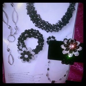 Lia sophia flower braclets. NWOT