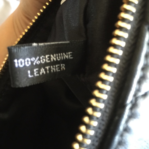 SOLD! NWOT DKNY 2 way black and gold - Picture 2 of 4