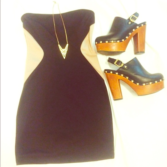 Forever 21 Bodycon Strapless Dress