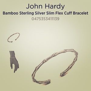 John Hardy Bamboo sterling silver cuff bracelet
