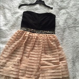 Formal dress black/rose colored