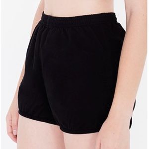 American Apparel Corduroy high waisted shorts