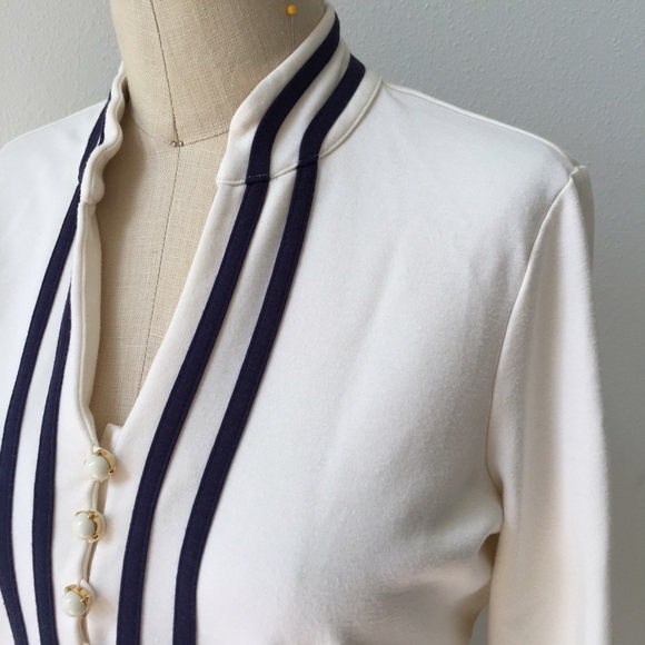 ❌SOLD❌Lilly Pulitzer nautical ponte knit tunic top - Picture 2 of 4