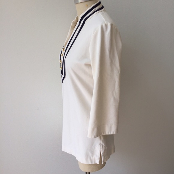 ❌SOLD❌Lilly Pulitzer nautical ponte knit tunic top - Picture 3 of 4