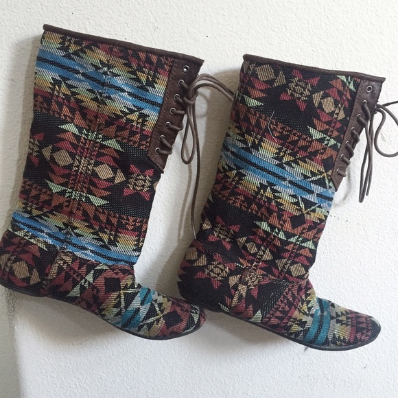 Aztec boots