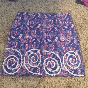 Lilly Pulitzer firework skirt