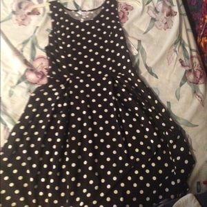 Charming Charlie's polka dot dress