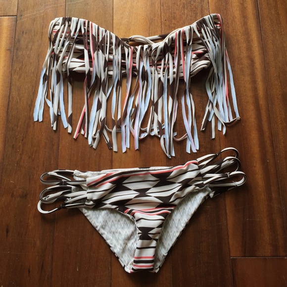 ❌BOTTOMS SOLD❌$135 PP Acacia Swimwear Native SET