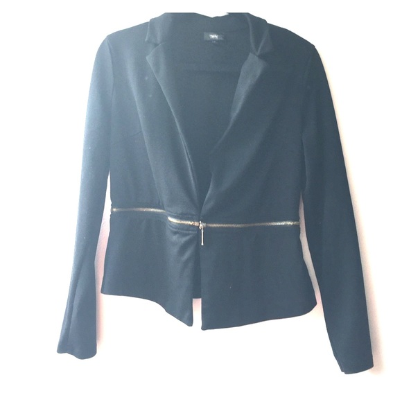 Peplum Zip Blazer