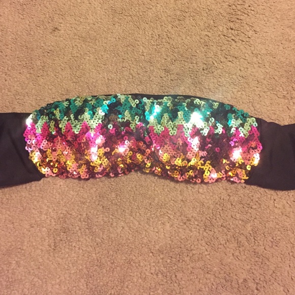 VS sequent tie bathing suit top