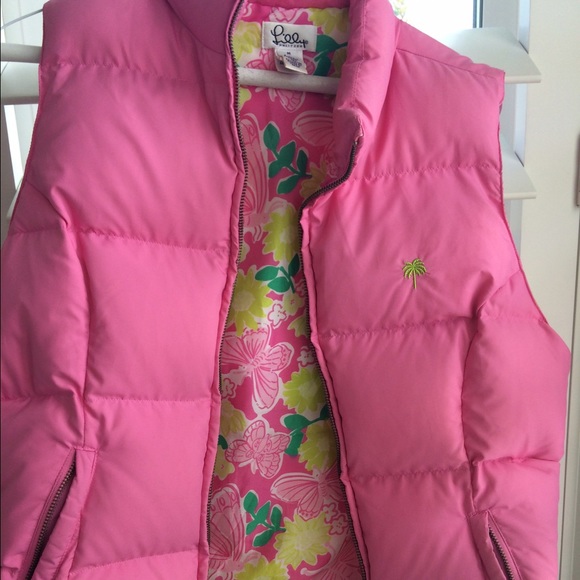 Lilly Pulitzer puff vest M