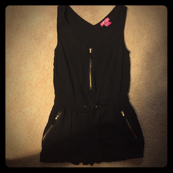 Black Romper from Body Central