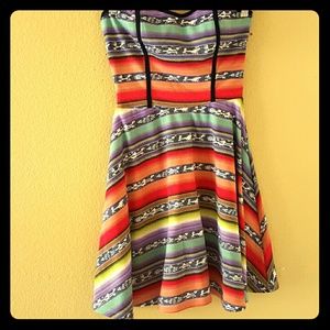 Tribal print dress