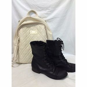 Black Combat Boots