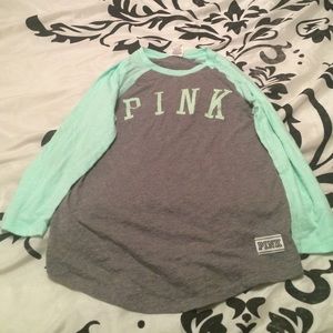Vs pink long sleeve shirt