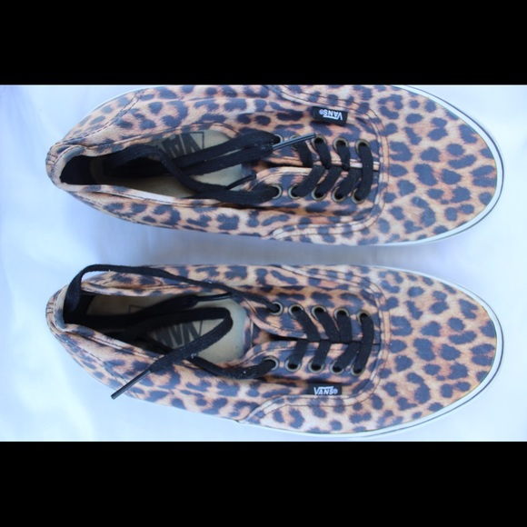 Cheetah Print Vans
