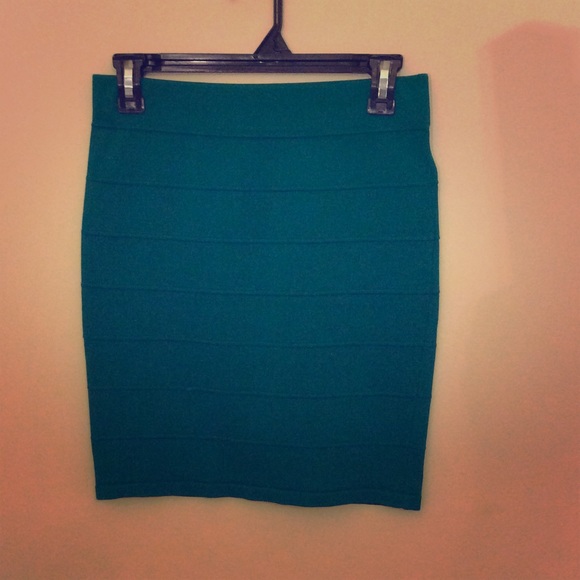 Teal Bandage Skirt 🚫SOLD ON EBAY🚫