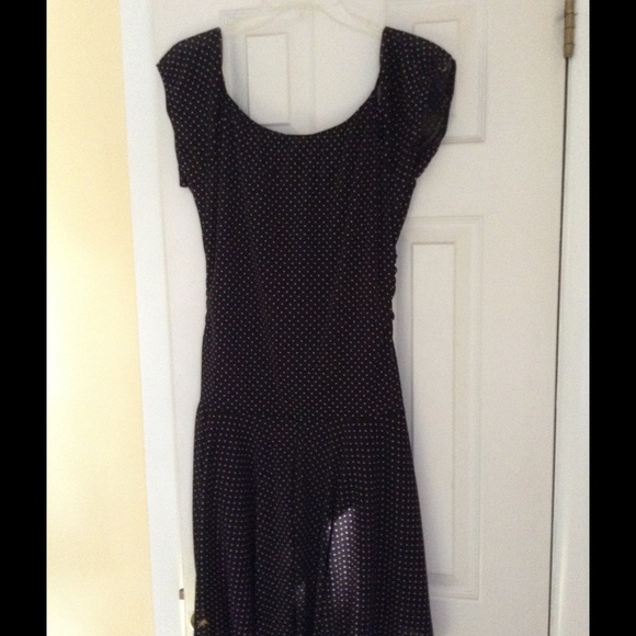 Black polka dot dress - Picture 3 of 3