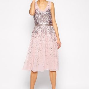 French Connection "Shimmer Shower" Dress
