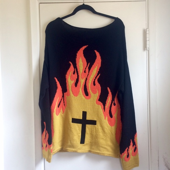 UNIF Flames Sweater - Picture 2 of 4