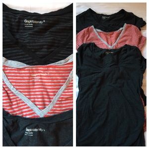 Gap pure body maternity tops (size small)