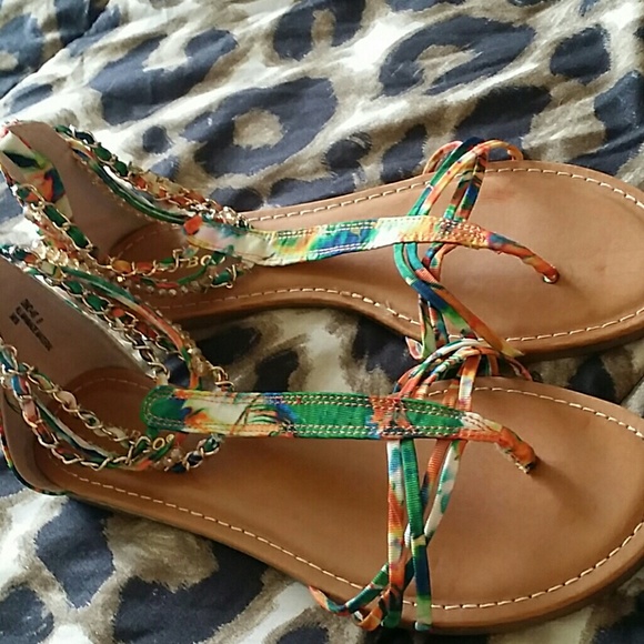 Cute beaded sandals