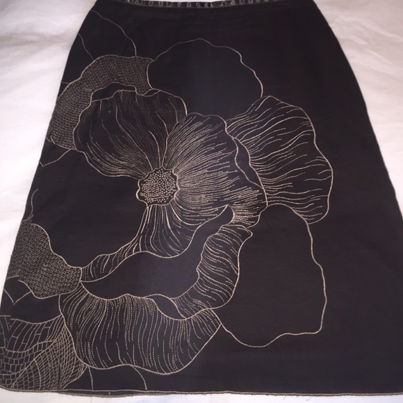 Beautiful embroidered Ann Taylor skirt