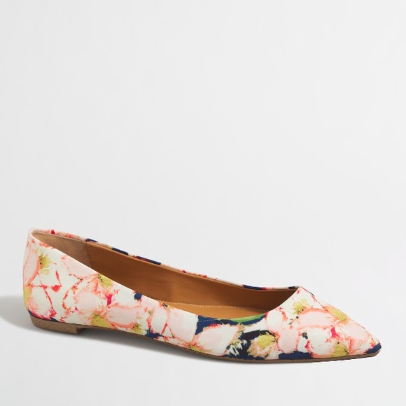 J Crew printed flats 9 NWT NIB!!
