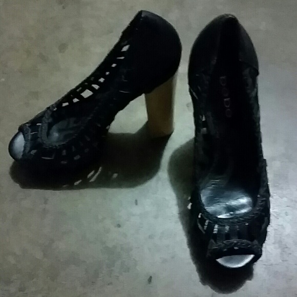 Bebe platform heels