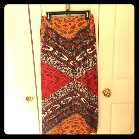 Gypsy tribal long skirt