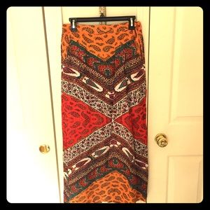 Gypsy tribal long skirt