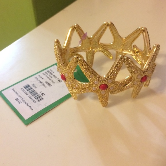 NWT Lilly Pulitzer starfish bangle