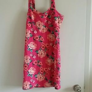 Floral body con dress