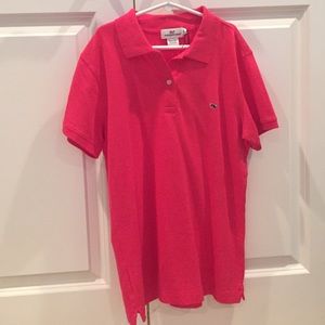 NEW ladies pink vineyard vines polo